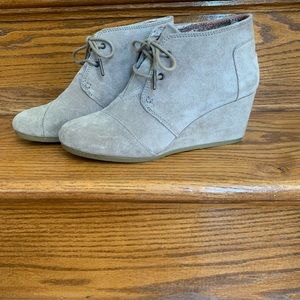 Tom’s Suede Bootie